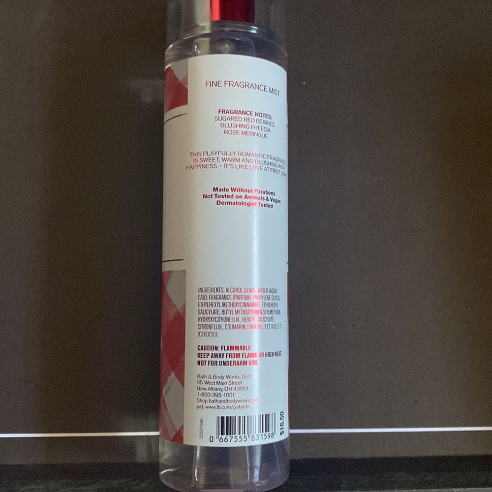 New! Bath and Body Works Gingham Love Fine Fragrance Mist - Picture 2 of 2